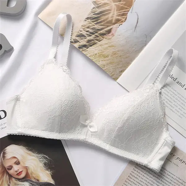 Women’s Bra Smooth 3/4 Coverage Big Large Lingerie Seamless Wire free Push Up Support Bras ABC Cup Size 70-90 Black