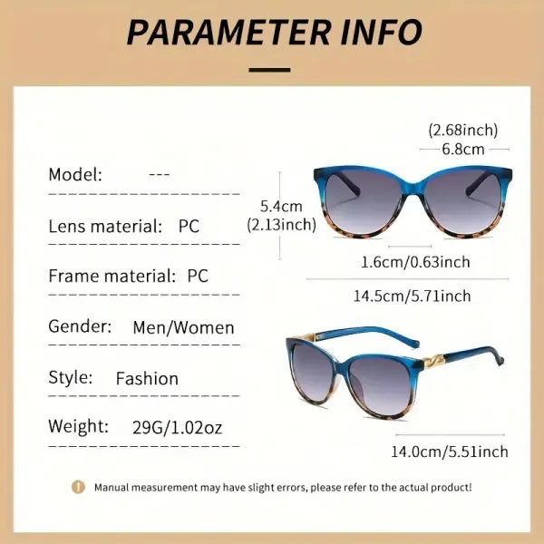 Cat Eye Sunglasses Polycarbonate Retro Fashion Eyewear