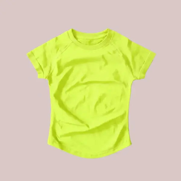 Women’s Compression Workout T-Shirt Slim Fit Impact Athletic Top