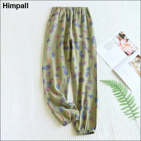 Women’s Cotton Pajama Pants – Comfortable & Fashionable Sleepwear - circular / M