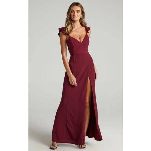 Women’s Dress – Elegant Ruffled Dress for Summer & Fashion Events