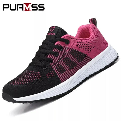 Women’s Fashion Platform Sneakers – Sport Running Shoes for Ladies