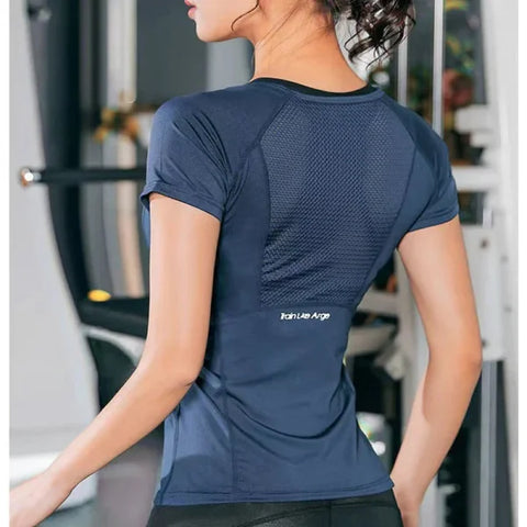 Women's Fashion Polyester Short Sleeve Top - Himpall