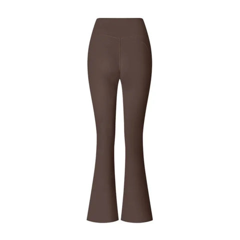 Women’s High Waist Flared Leggings - Tummy Control Yoga & Fitness Pants - Himpall