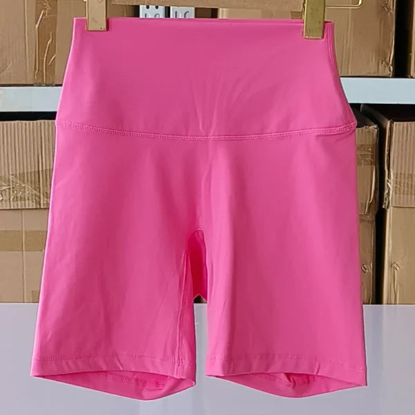 Women’s High Waist Sports Shorts – Slim Fit Butt Lift Yoga & Gym Running Shorts - Osmanthin / S