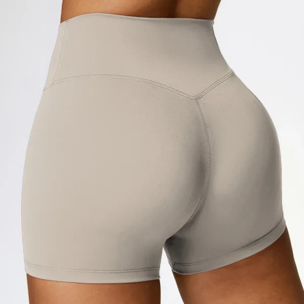 Women's High Waist Yoga Shorts – Breathable Quick-Dry Fitness & Running Shorts - Himpall