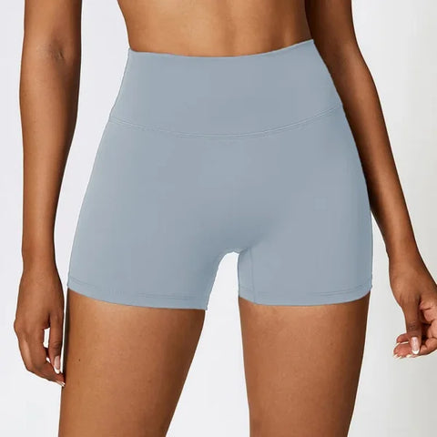 Women's High Waist Yoga Shorts – Breathable Quick-Dry Fitness & Running Shorts - Himpall