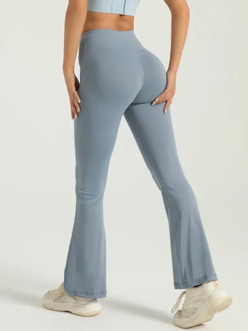 Women’s High Waisted Bootcut Yoga Pants – Flared Workout Leggings
