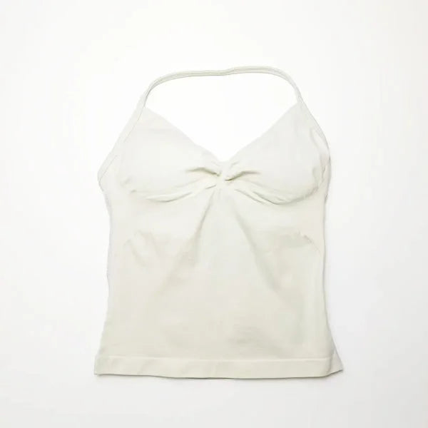 Women's Knit Broadcloth Top in Nylon - Himpall