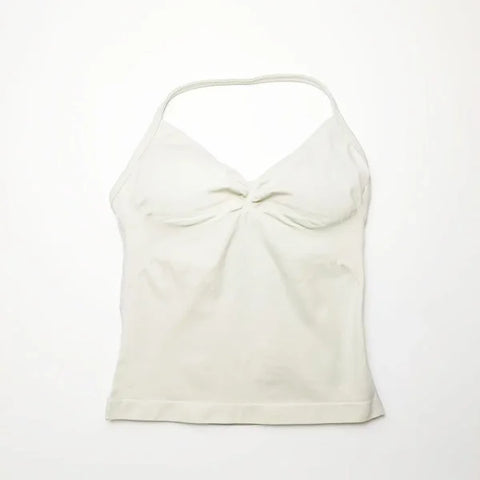 Women's Knit Broadcloth Top in Nylon - Himpall