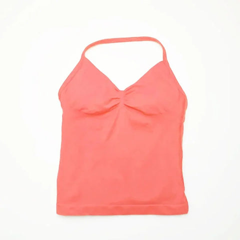 Women's Knit Broadcloth Top in Nylon - Himpall