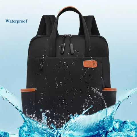 Women’s Large Travel Backpack – Multifunction Oxford Fashion Bag - Himpall