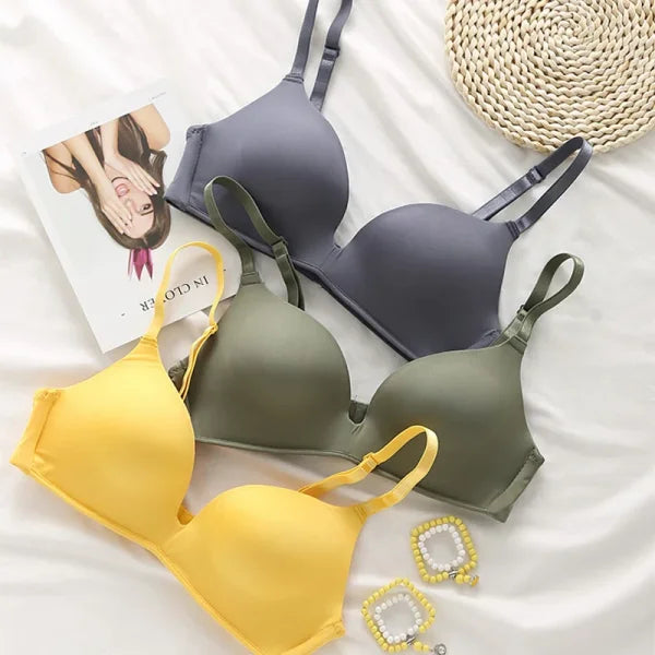 Women’s Seamless Push-Up Bra – No Wire Breathable & Comfortable