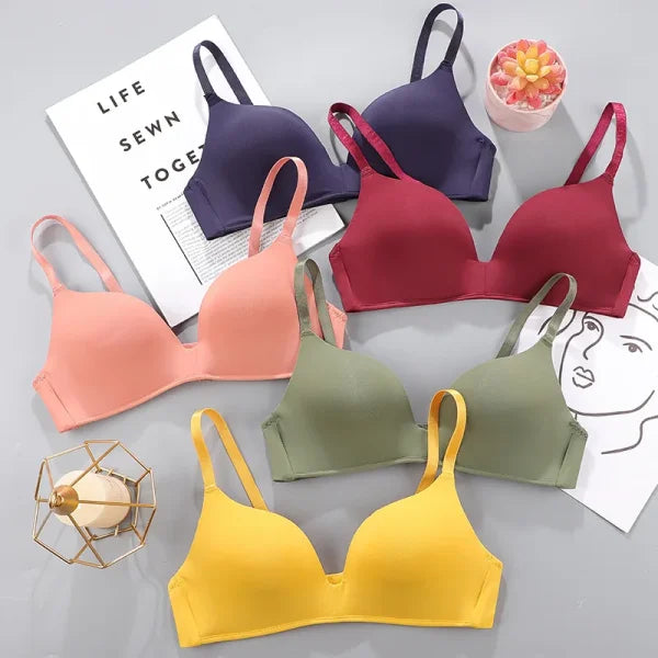 Women’s Seamless Push-Up Bra – No Wire Breathable & Comfortable