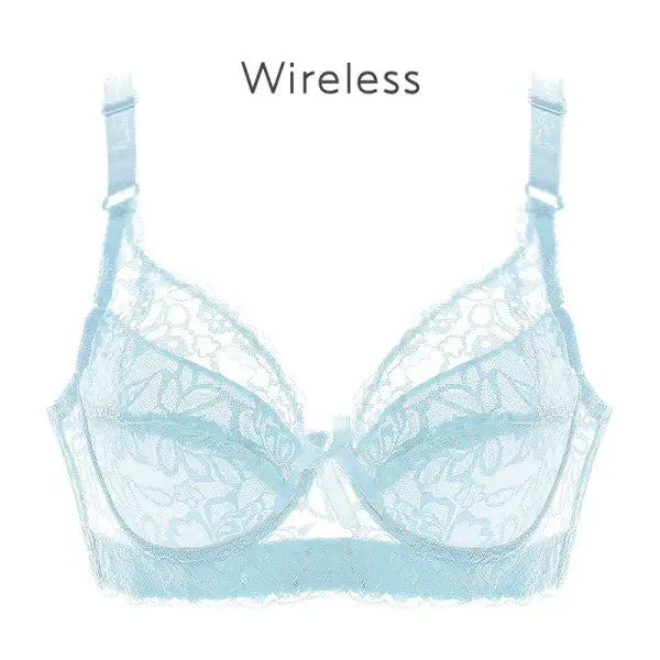 Women’s Sexy Lace Wireless Push Up Bra Sexy Wire Free Bras For Women Plus Size 75-105 B C D Thin Cup Bralette Lingerie