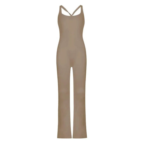 Women's Sleeveless Jumpsuit – Y2K Streetwear & Party Bodysuit - Himpall