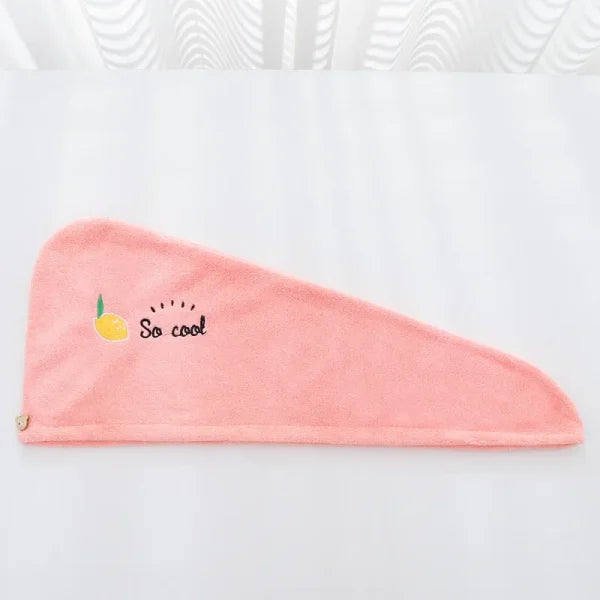 Women’s Soft Microfiber Towel and Quick Drying Hair Turban - Himpall