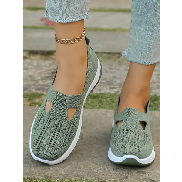 Women’s Sports Shoes Flying Woven Mesh Breathable Summer Sneakers
