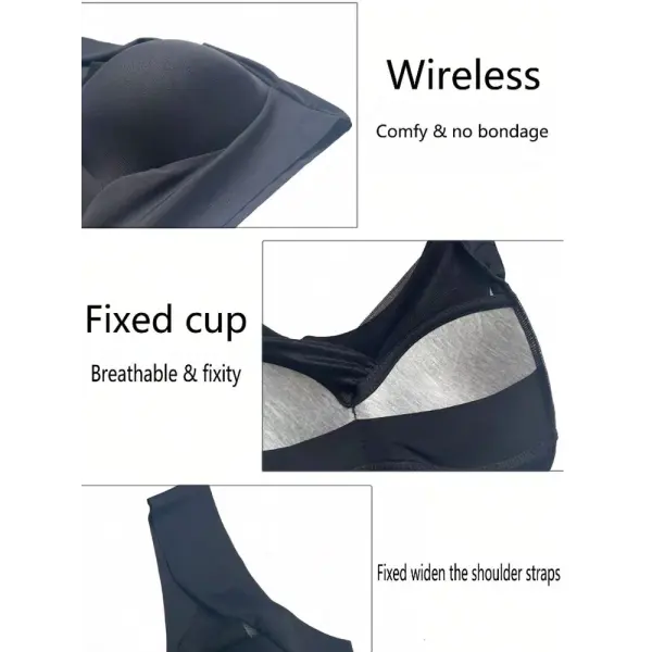 Women’s sports underwear Invisible bra seamless breathable comfortable elastic shockproof underwear without steel rings