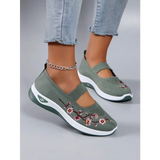 Women’s summer breathable mesh flat shoes women’s shoes casual sports shoes clearance free shipping - green / 41