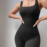 Women’s Suspender Tank Top Tights