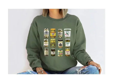 Women’s Sweater with Round Neck – Loose Comfortable Letter Print Top - AP230722017 / 2XL