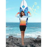 Women’s UPF 50+ Long Sleeve Sun Shirt – Lightweight Quick-Dry UV Protection Rash Guard for Outdoor & Hiking