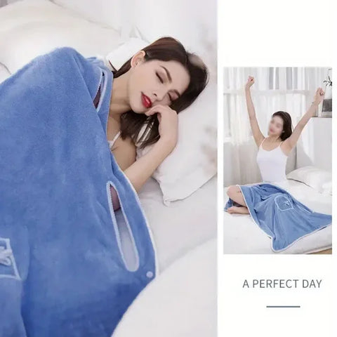 Women's Wearable Bath Towels in Fast-Drying Microfiber Fabric - Himpall