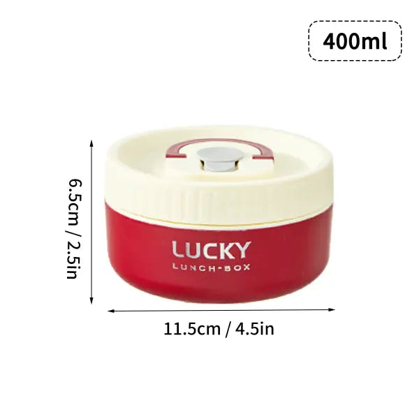 WORTHBUY Portable Sealed Thermal Lunch Box For Kids Stackable Microwave 304 Stainless Steel Bento Box Insulated Food