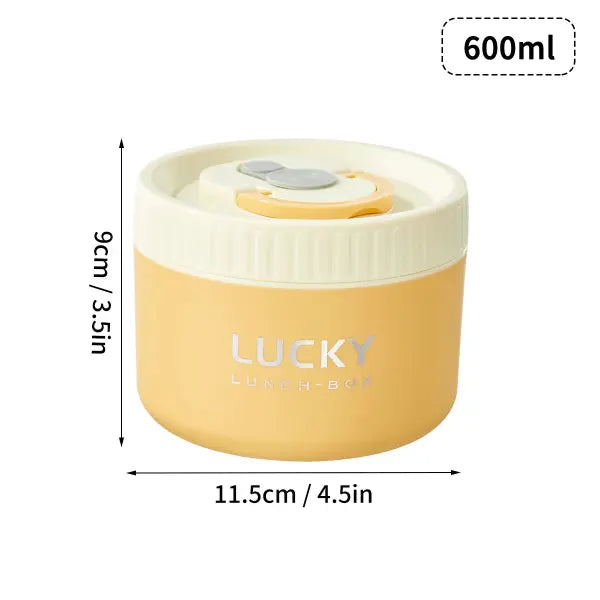 WORTHBUY Portable Sealed Thermal Lunch Box For Kids Stackable Microwave 304 Stainless Steel Bento Box Insulated Food