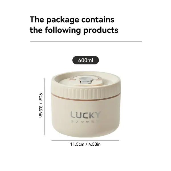 WORTHBUY Portable Sealed Thermal Lunch Box For Kids Stackable Microwave 304 Stainless Steel Bento Box Insulated Food