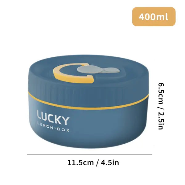 WORTHBUY Portable Sealed Thermal Lunch Box For Kids Stackable Microwave 304 Stainless Steel Bento Box Insulated Food