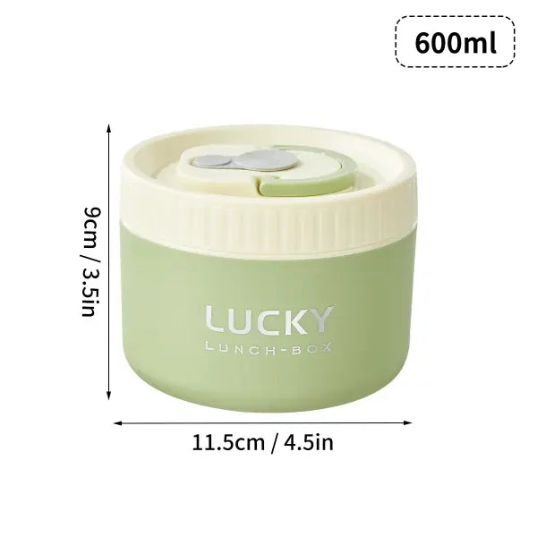 WORTHBUY Portable Sealed Thermal Lunch Box For Kids Stackable Microwave 304 Stainless Steel Bento Box Insulated Food