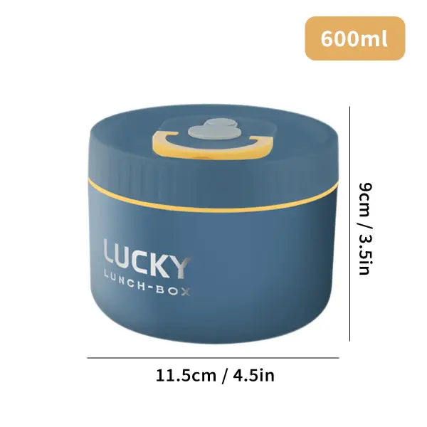 WORTHBUY Portable Sealed Thermal Lunch Box For Kids Stackable Microwave 304 Stainless Steel Bento Box Insulated Food