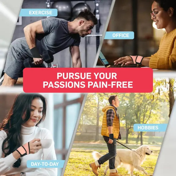 Wrist Brace Wrist Wraps for Carpal Tunnel Wrist Brace Compression Straps Hand Support Adjustable Wrist Support