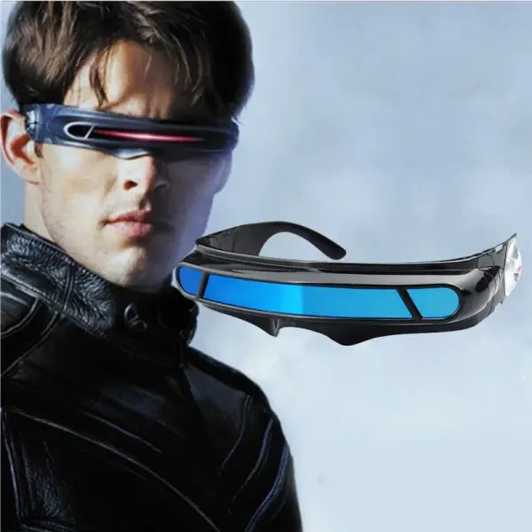 Cyclops cosplay polarized shield designer sunglasses for men and women