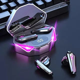 Wireless Bluetooth Headset LED Display Gamer Earbuds with Mic Wireless Headphones Noise Cancelling Bluetooth Earphones