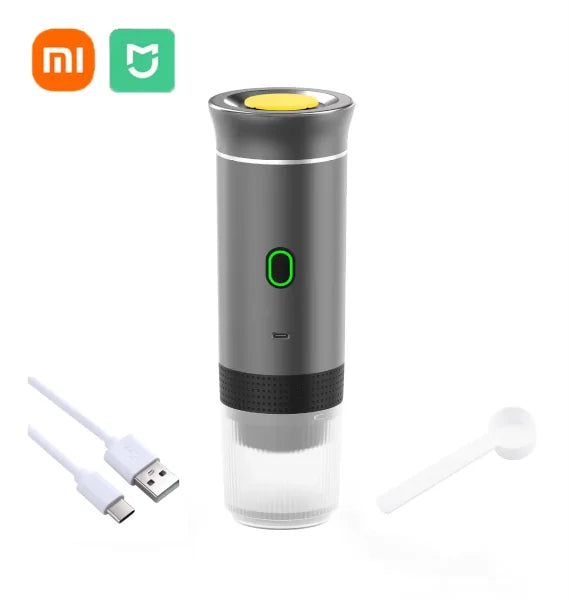 Xiaomi MIJIA Wireless Portable Espresso Coffee Maker – 3-in-1 Capsule & Powder Machine for Car, Home & Camping - Himpall