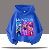 Y2K K-Pop Demon Hunters Hoodie – Teen Girls & Boys Autumn Casual Long Sleeve Hoody - 6 / 160