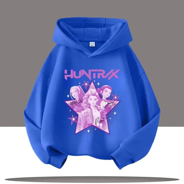 Y2K K-Pop Demon Hunters Hoodie – Teen Girls & Boys Autumn Casual Long Sleeve Hoody - 21 / 160