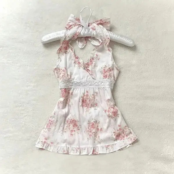 Y2K Pink Coquette Lace Baby Tee - Cute Maiden Sweet Harajuku Slim Top & Vintage Chic Shirt - White 1 / XL
