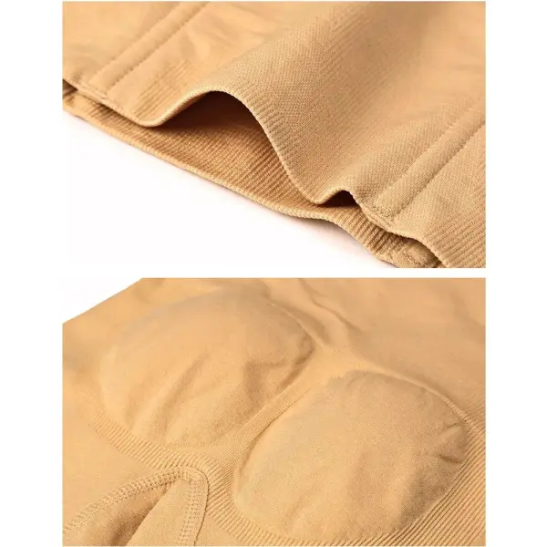 YBFDO Women’s High Waist Flat Angle Shaper Pants Postpartum Buttocks Lifting Body Shaping Pants Slim Shorts Waist