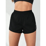 Yoga Anti-Exposure Shorts Faux Two-Piece Style Running Fitness Pants