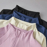 Quick Dry Women Workout Tops Sweatshirt Sports Jackets Activewear