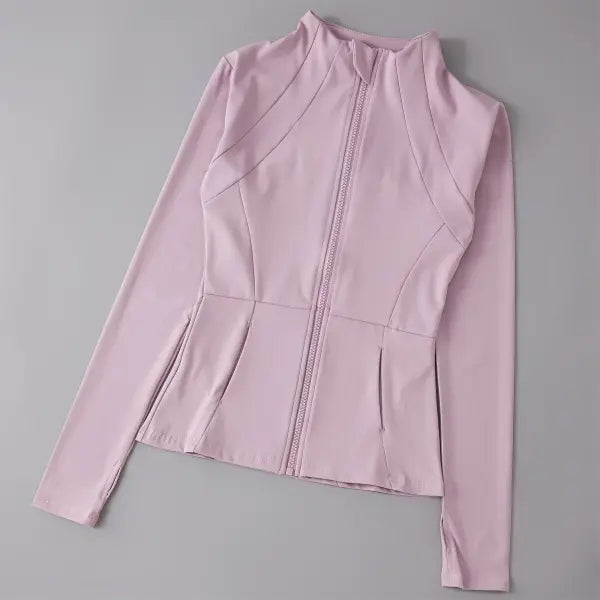 Quick Dry Women Workout Tops Sweatshirt Sports Jackets Activewear