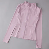 Quick Dry Women Workout Tops Sweatshirt Sports Jackets Activewear