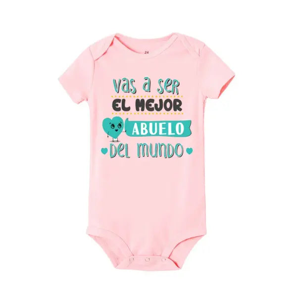 Best Grandmother Ever Baby Jumpsuit Unisex 0-1Y Pullover Collar - TR803383-SRPPK / 12 MONTH