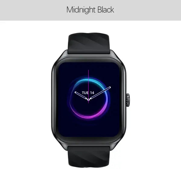 Zeblaze GTS 4 AMOLED Screen Smart Watch 1.94 Inch Health Tracking - Midnight Black