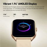 Zeblaze GTS 4 AMOLED Screen Smart Watch 1.94 Inch Health Tracking