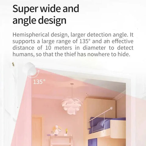 Zigbee Motion Detector for Advanced Smart Home Security - Himpall